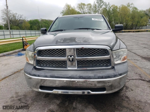 2009 Dodge Ram 1500 ST with VIN 1D3HB18K09S704748, listed as a Copart auction lot 54778345 with 177,171 mi miles and Clean Title. Bid and sale history available at carsss.com. Image 5.