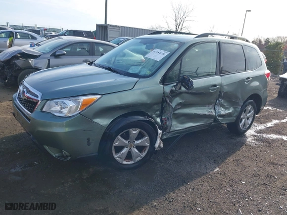 2014 Subaru Forester 2.5i Premium with VIN JF2SJAEC4EH542842, listed as a IAAI auction lot 41884132 with 116,092 mi miles. Bid and sale history available at carsss.com. Image 14.