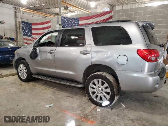 2010 Toyota Sequoia Platinum with VIN 5TDDW5G16AS027942, listed as a Copart auction lot 42657175 with 143,140 mi miles and Salvage Title. Bid and sale history available at carsss.com. Image 2.