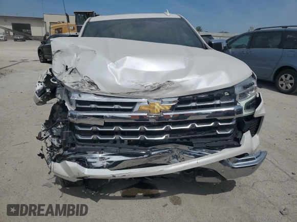 2023 Chevrolet Silverado 1500 LTZ with VIN 1GCUDGE88PZ205293, listed as a Copart auction lot 71095144 with 27,289 mi miles and Salvage Title. Bid and sale history available at carsss.com. Image 11.