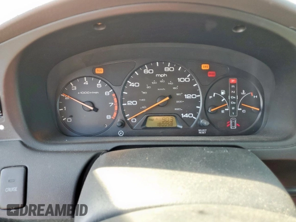 2001 Honda Odyssey EX with VIN 2HKRL18641H619203, listed as a Copart auction lot 59329555 with 180,058 mi miles and Clean title. Bid and sale history available at DreamBid. Image 9.