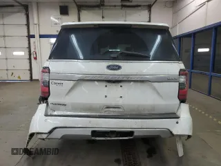 2020 Ford Expedition Max Platinum with VIN 1FMJK1MT9LEA38158, listed as a Copart auction lot 42392845 with 126,701 mi miles and Salvage title. Bid and sale history available at DreamBid. Image 6.