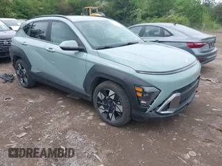 2024 Hyundai Kona SEL with VIN KM8HB3AB3RU129060, listed as a IAAI auction lot 42119922 with 34,334 mi miles. Bid and sale history available at carsss.com. Image 1.