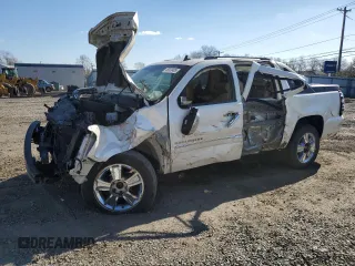 2010 Chevrolet Avalanche LTZ with VIN 3GNVKGE02AG207964, listed as a Copart auction lot 46803405 with 176,231 mi miles and Salvage Title. Bid and sale history available at carsss.com. Image 1.