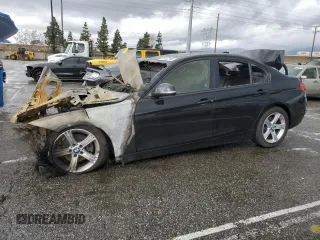 2015 BMW 3 Series 328i with VIN WBA3C1C55FK119920, listed as a Copart auction lot 48752765 with Not Provided miles and Non Repairable. Bid and sale history available at carsss.com. Image 1.