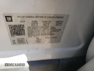 2019 Chevrolet Equinox LT with VIN 2GNAXUEV5K6169377, listed as a Copart auction lot 77542444 with 96,168 mi miles and Clean Title. Bid and sale history available at carsss.com. Image 13.