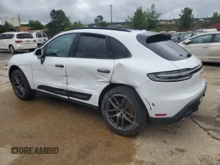 2023 Porsche Macan with VIN WP1AA2A53PLB20826, listed as a Copart auction lot 56461875 with 22,357 mi miles and Salvage title. Bid and sale history available at DreamBid. Image 2.