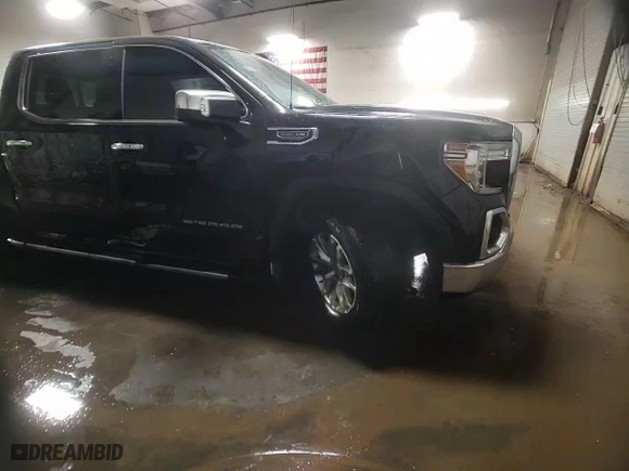2019 GMC Sierra 1500 SLT with VIN 3GTU9DEL6KG281589, listed as a Copart auction lot 87168524 with 69,415 mi miles and Salvage Title. Bid and sale history available at carsss.com. Image 13.