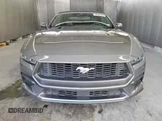 2025 Ford Mustang EcoBoost with VIN 1FAGP8UHXS5105858, listed as a Copart auction lot 54670645 with 5,804 mi miles and Clean Title. Bid and sale history available at carsss.com. Image 5.
