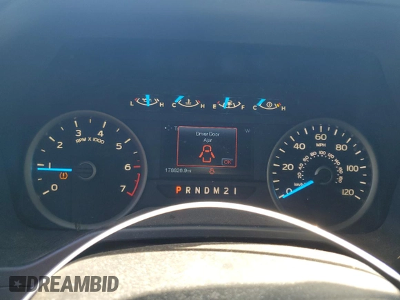 2015 Ford F-150 XL with VIN 1FTEW1CP1FFC69617, listed as a Copart auction lot 45306115 with 178,826 mi miles and Salvage Title. Bid and sale history available at carsss.com. Image 9.