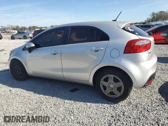 2014 Kia Rio LX with VIN KNADM5A30E6367851, listed as a Copart auction lot 84300514 with 181,083 mi miles and Clean Title. Bid and sale history available at carsss.com. Image 2.