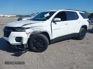 2022 Chevrolet Traverse LT Leather with VIN 1GNERHKW9NJ185928, listed as a IAAI auction lot 41287567 with 97,223 mi miles. Bid and sale history available at carsss.com. Image 2.