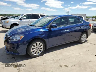 2019 Nissan Sentra S with VIN 3N1AB7AP7KY402662, listed as a Copart auction lot 49437254 with 51,746 mi miles and Clean Title. Bid and sale history available at carsss.com. Image 1.