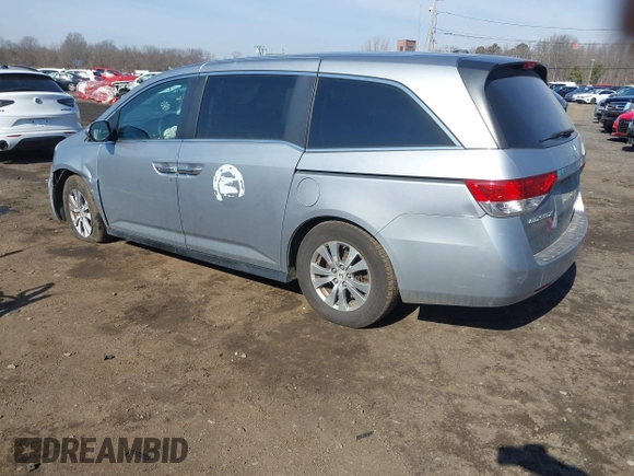 2016 Honda Odyssey EX-L z VIN 5FNRL5H6XGB095280, wystawiony jako IAAI lot #41513674 z przebiegiem 124 239 mil mil oraz . Historia ofert i sprzedaży dostępna na DreamBid. Obrazek 3.