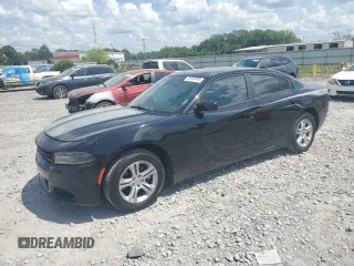 2019 Dodge Charger SXT with VIN 2C3CDXBG0KH695264, listed as a Copart auction lot 54949395 with 77,429 mi miles and Salvage title. Bid and sale history available at DreamBid. Image 1.