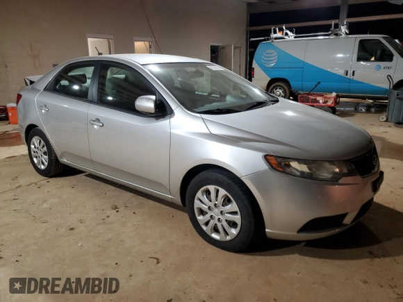 2011 Kia Forte LX with VIN KNAFT4A29B5417189, listed as a Copart auction lot 81310484 with 103,697 mi miles and Salvage Title. Bid and sale history available at carsss.com. Image 4.