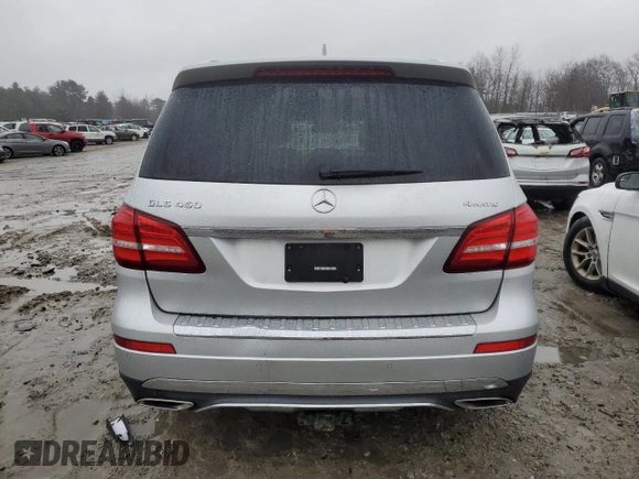 2017 Mercedes-Benz GLS 450 with VIN 4JGDF6EE2HA972787, listed as a Copart auction lot 40180644 with 47,098 mi miles and . Bid and sale history available at DreamBid. Image 6.