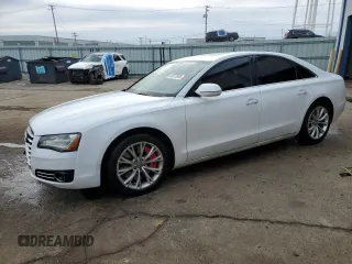2011 Audi A8 with VIN WAUAVAFD1BN001893, listed as a Copart auction lot 42577655 with 113,523 mi miles and Salvage title. Bid and sale history available at DreamBid. Image 1.