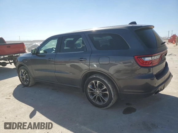2019 Dodge Durango GT Plus with VIN 1C4RDHDG7KC824435, listed as a Copart auction lot 48637995 with 105,543 mi miles and Salvage Title. Bid and sale history available at carsss.com. Image 2.