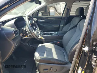 2022 Hyundai Santa Fe Hybrid Blue with VIN KM8S2DA10NU037501, listed as a Copart auction lot 61208664 with 0 mi miles and Salvage Title. Bid and sale history available at carsss.com. Image 7.