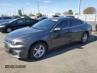 2017 Chevrolet Malibu LS with VIN 1G1ZB5ST7HF170833, listed as a Copart auction lot 52952125 with 99,567 mi miles and Clean Title. Bid and sale history available at carsss.com. Image 1.