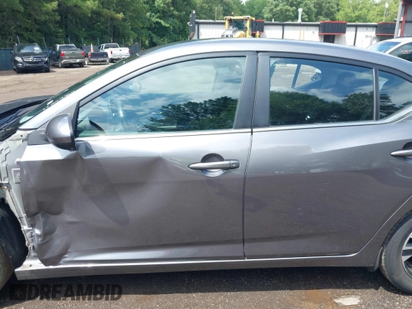 2024 Nissan Sentra SV with VIN 3N1AB8CV2RY211727, listed as a IAAI auction lot 42744888 with 19,460 mi miles and . Bid and sale history available at DreamBid. Image 14.
