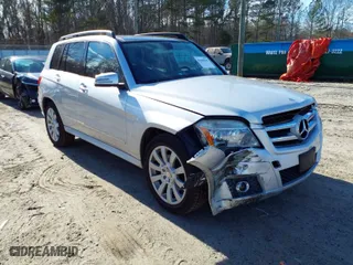 2012 Mercedes-Benz GLK-Class GLK 350 with VIN WDCGG8HB7CF740994, listed as a IAAI auction lot 41640548 with 97,332 mi miles. Bid and sale history available at carsss.com. Image 1.