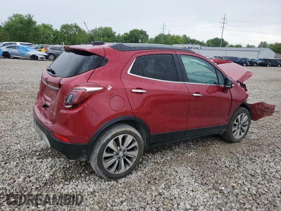 2017 Buick Encore Preferred с VIN KL4CJASB7HB122153, выставлен на аукционе Copart как лот 56853195 с пробегом Не указан миль и Списание • Salvage title. История ставок и продаж доступна на DreamBid. Изображение 3.
