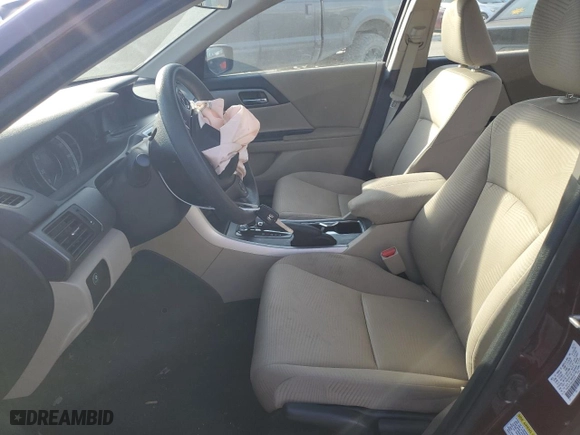 2014 Honda Accord Sedan LX with VIN 1HGCR2F33EA029351, listed as a Copart auction lot 88409655 with 107,782 mi miles and Salvage Title. Bid and sale history available at carsss.com. Image 7.