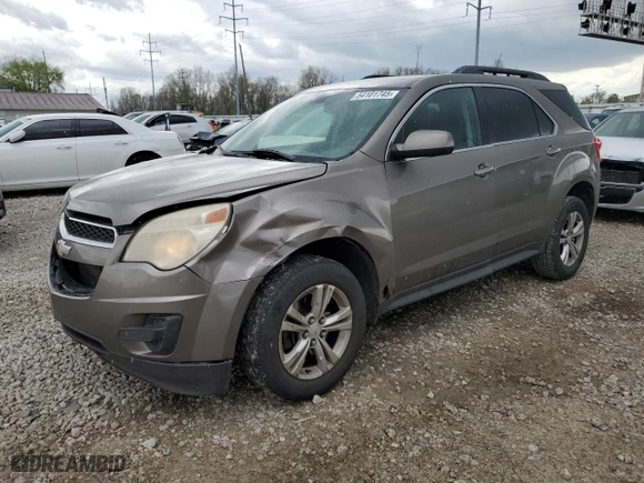 2010 Chevrolet Equinox LT w/1LT with VIN 2CNALDEW5A6237460, listed as a Copart auction lot 54101745 with 156,510 mi miles and Salvage Title. Bid and sale history available at carsss.com. Image 1.
