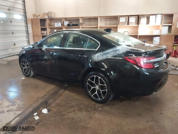 2017 Buick Regal Sport Touring with VIN 2G4GL5EX2H9109100, listed as a IAAI auction lot 41291047 with 83,259 mi miles. Bid and sale history available at carsss.com. Image 3.