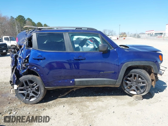 2021 Jeep Renegade Latitude with VIN ZACNJCBB8MPM73595, listed as a IAAI auction lot 41599574 with Not provided miles and . Bid and sale history available at DreamBid. Image 13.