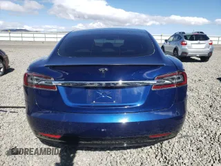2021 Tesla Model S 75D with VIN 5YJSA1E44MF426532, listed as a Copart auction lot 56600895 with Not provided miles and Salvage title. Bid and sale history available at DreamBid. Image 6.