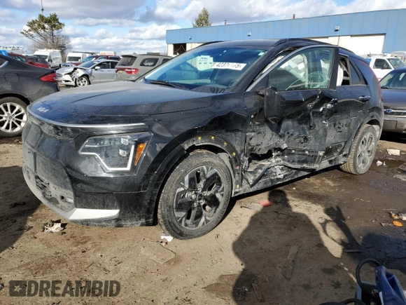 2023 Kia Niro Wave with VIN KNDCT3L13P5030374, listed as a Copart auction lot 42376185 with 68,540 mi miles and Salvage Title. Bid and sale history available at DreamBid. Image 1.