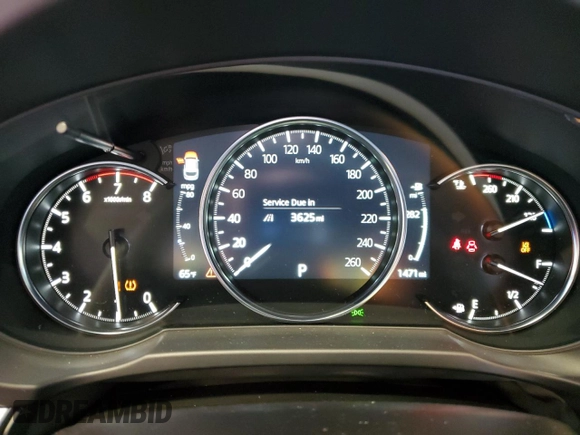 2025 Mazda CX-5 2.5 S Premium Plus Package with VIN JM3KFBEM7S0578797, listed as a Copart auction lot 46307845 with 3,625 mi miles and Salvage Title. Bid and sale history available at carsss.com. Image 9.