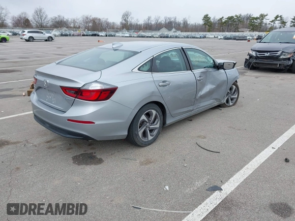 2019 Honda Insight EX with VIN 19XZE4F54KE010155, listed as a IAAI auction lot 41836495 with 83,305 mi miles and . Bid and sale history available at DreamBid. Image 4.