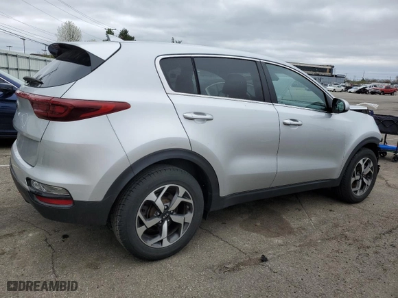 2020 Kia Sportage LX with VIN KNDPM3AC1L7730069, listed as a Copart auction lot 51151225 with 78,781 mi miles and Salvage Title. Bid and sale history available at carsss.com. Image 3.
