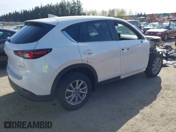 2023 Mazda CX-5 2.5 S Select Package with VIN JM3KFBBM2P0178125, listed as a IAAI auction lot 41961028 with 22,759 mi miles. Bid and sale history available at carsss.com. Image 4.
