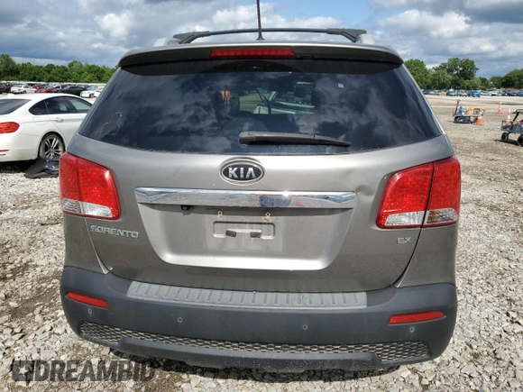 2013 Kia Sorento EX with VIN 5XYKUDA64DG327766, listed as a Copart auction lot 61648825 with 159,764 mi miles and Salvage title. Bid and sale history available at DreamBid. Image 6.