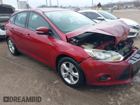 2013 Ford Focus SE with VIN 1FADP3K2XDL232936, listed as a IAAI auction lot 41898606 with 145,759 mi miles. Bid and sale history available at carsss.com. Image 1.
