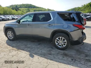 2020 Chevrolet Traverse LS with VIN 1GNEVFKW4LJ315658, listed as a Copart auction lot 55721495 with 80,808 mi miles and Salvage title. Bid and sale history available at DreamBid. Image 2.