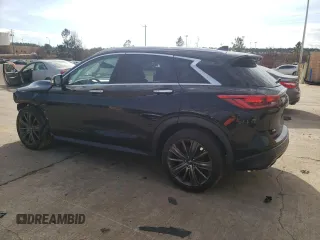 2020 Infiniti QX50 LUXE with VIN 3PCAJ5M30LF112757, listed as a Copart auction lot 36283793 with 22,832 mi miles. Bid and sale history available at carsss.com. Image 2.