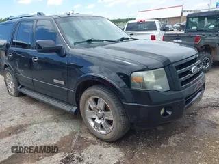 2007 Ford Expedition Limited with VIN 1FMFU19547LA65408, listed as a IAAI auction lot 42613928 with 213,502 mi miles and . Bid and sale history available at DreamBid. Image 1.