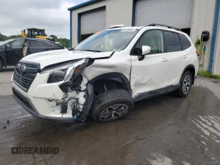 2022 Subaru Forester Premium с VIN JF2SKAEC1NH425541, выставлен на аукционе Copart как лот 66108945 с пробегом 22 245 миль миль и Списание • Salvage title. История ставок и продаж доступна на DreamBid. Изображение 1.