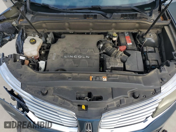 2016 Lincoln MKX Premiere with VIN 2LMTJ6JR1GBL74152, listed as a Copart auction lot 67025854 with 96,397 mi miles and Salvage Title. Bid and sale history available at carsss.com. Image 12.