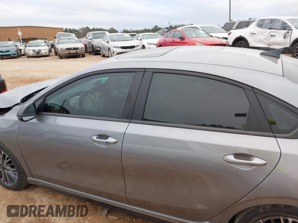 2023 Kia Forte GT-Line with VIN 3KPF54AD9PE639645, listed as a IAAI auction lot 41617379 with 27,349 mi miles. Bid and sale history available at carsss.com. Image 14.