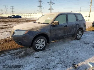 2010 Subaru Forester 2.5X with VIN JF2SH6AC1AH700109, listed as a Copart auction lot 46153915 with 87,708 mi miles and Salvage Title. Bid and sale history available at carsss.com. Image 1.