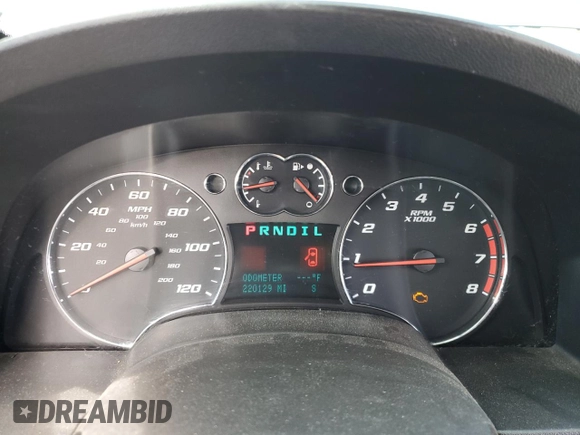 2008 Chevrolet Equinox LT with VIN 2CNDL53F486066443, listed as a Copart auction lot 44080465 with 220,129 mi miles and Salvage Title. Bid and sale history available at carsss.com. Image 9.