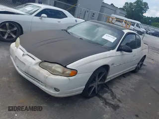 2001 Chevrolet Monte Carlo SS with VIN 2G1WX15K419271133, listed as a IAAI auction lot 42597239 with Not provided miles and . Bid and sale history available at DreamBid. Image 2.