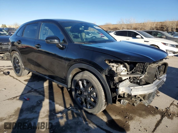 2024 Honda HR-V Sport with VIN 3CZRZ2H58RM710969, listed as a Copart auction lot 46715935 with 20,829 mi miles and Salvage Title. Bid and sale history available at carsss.com. Image 4.